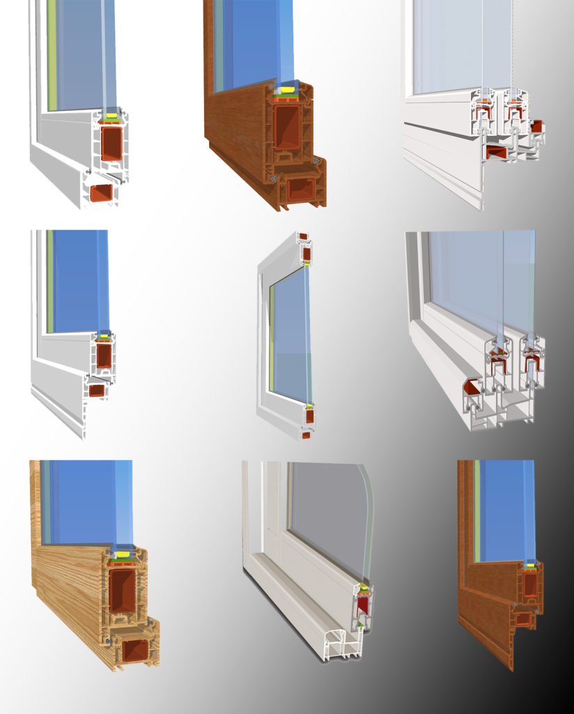 نوافذ PVC مزخرفة من EMAPEN - EMAPEN decorative PVC windows